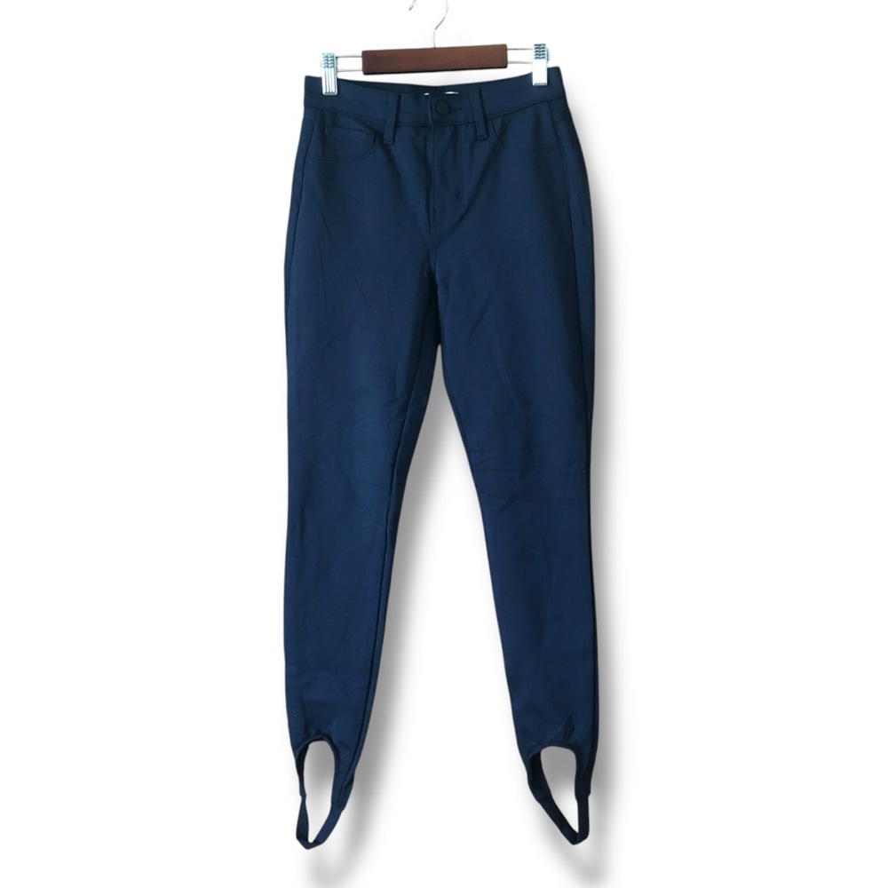 L'Agence Rider High Rise Stirrup Pants Midnight Navy Blue NWOT Size 25